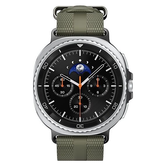 Galaxy Watch8 Classic | 46 мм | Black | Athleisure/Green | M/L, Размер: 46 мм, Цвет: Black, Тип ремешка: Athleisure, Цвет ремешка: Green, Размер ремешка: M/L, Подключение часов: Bluetooth / Wi-Fi, изображение 2